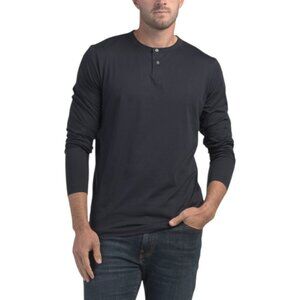THEORY Pima Cotton Foundation Jersey Gaskell Long Sleeve Tee